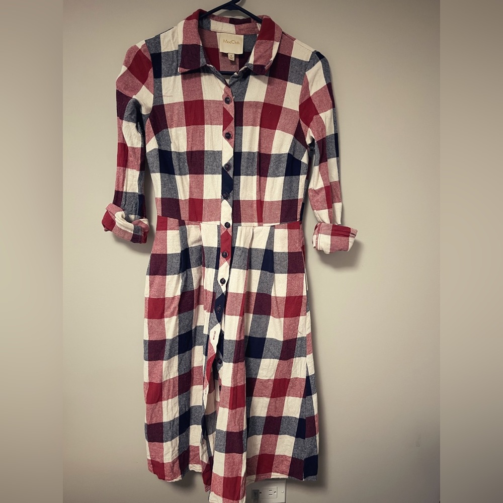 ModCloth flannel dress